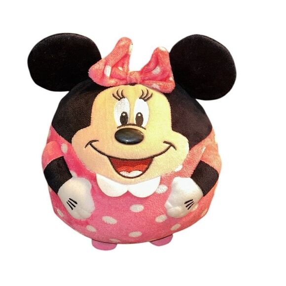 Disney Minnie Mouse Plush Beanie Ballz Stuffed Animal - Picture 1 of 8